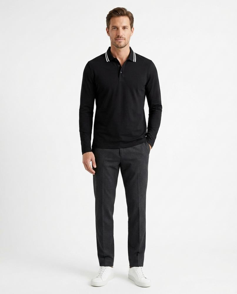Cloppenburg Mode - Savek | Langärmliges Kontrastierendes Shirt Herren