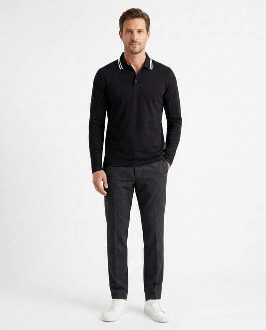Cloppenburg Mode - Savek | Langärmliges Kontrastierendes Shirt Herren