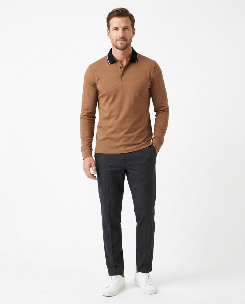 Cloppenburg Mode - Savek | Langärmliges Kontrastierendes Shirt Herren