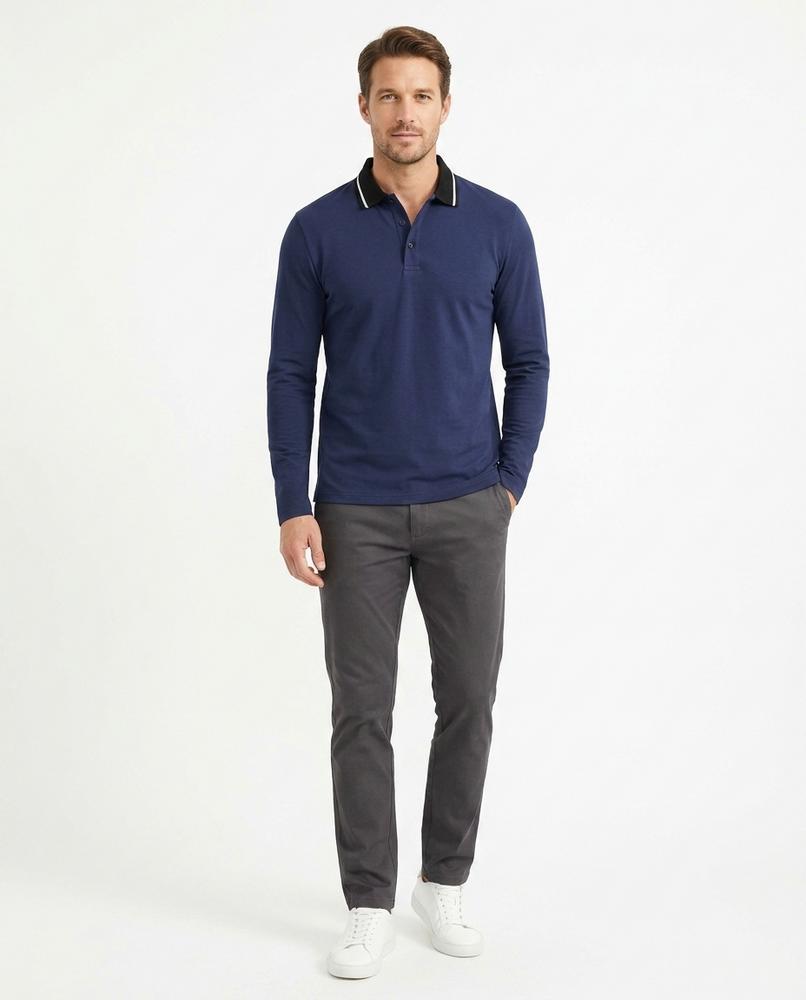 Cloppenburg Mode - Savek | Langärmliges Kontrastierendes Shirt Herren