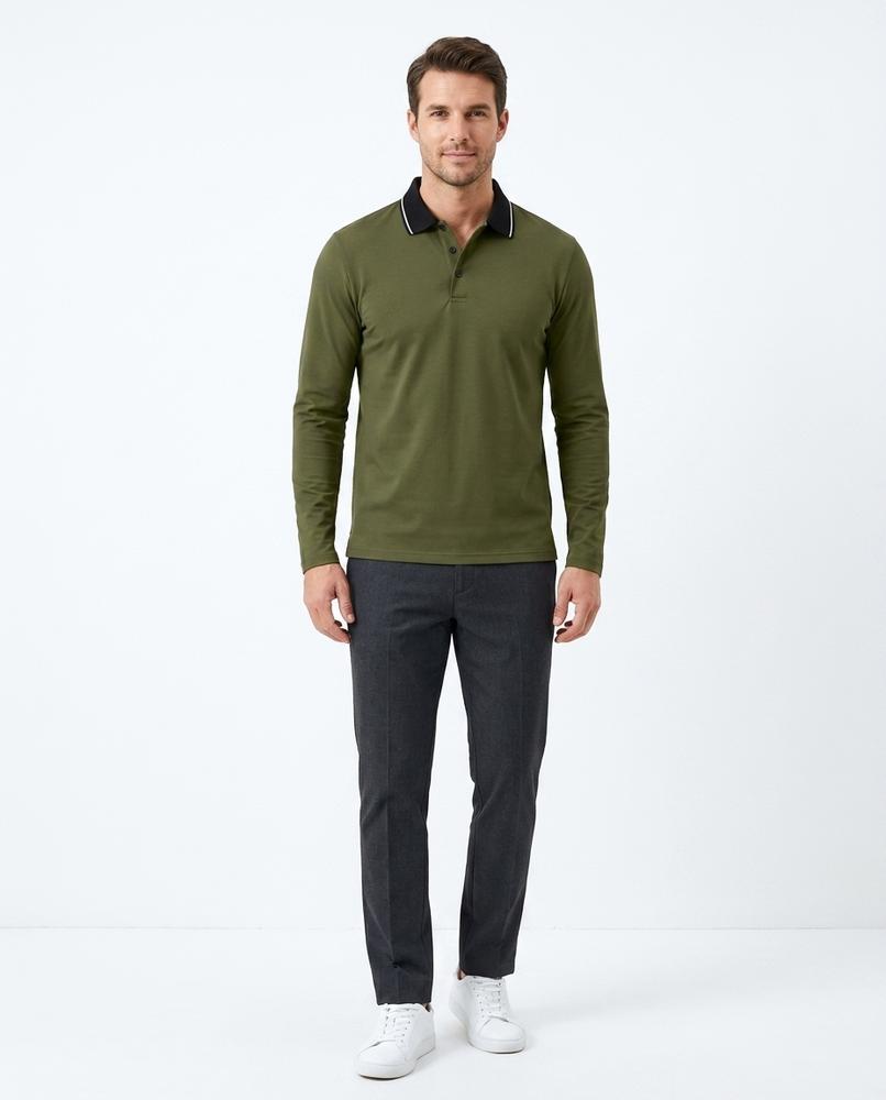Cloppenburg Mode - Savek | Langärmliges Kontrastierendes Shirt Herren