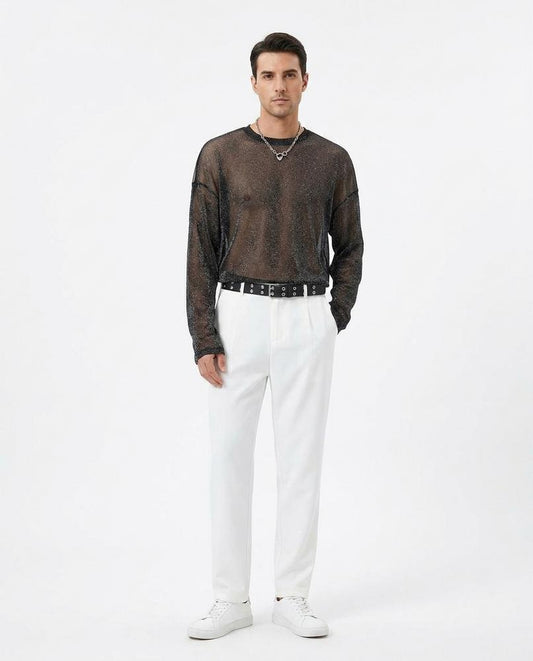 Cloppenburg Mode - Cozum | Transparent Glitzernd Shirt Herren