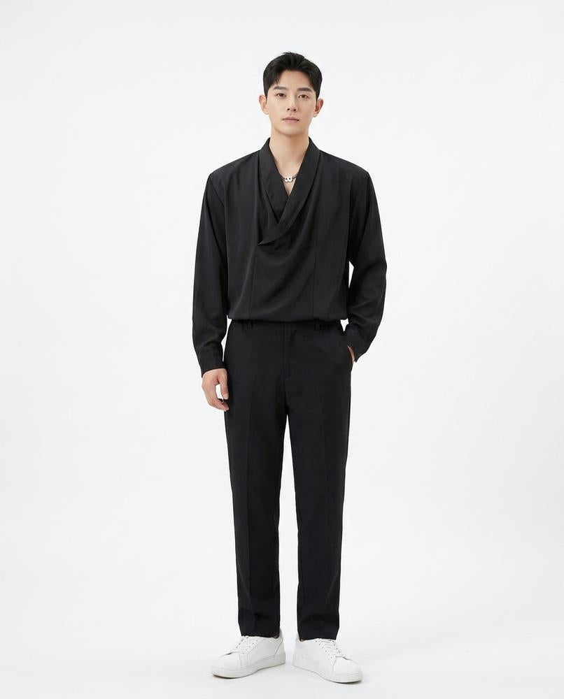 Cloppenburg Mode - Tosir | Drapiertes Lockeres Shirt Herren