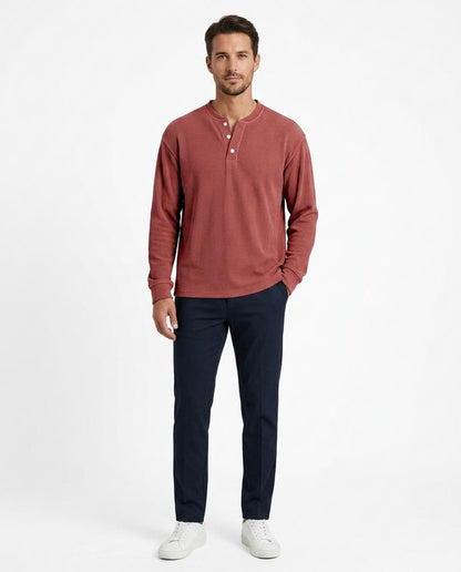 Cloppenburg Mode - Yugud | Gerippt Langärmlig Shirt Herren