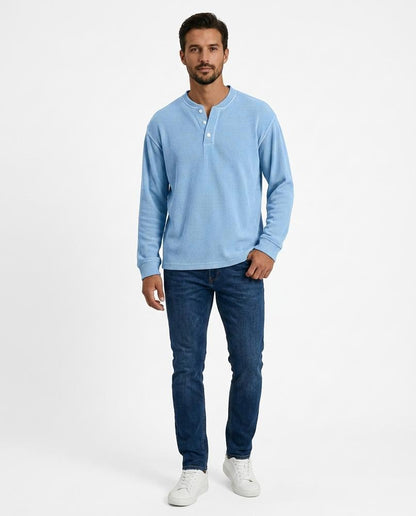 Cloppenburg Mode - Yugud | Gerippt Langärmlig Shirt Herren
