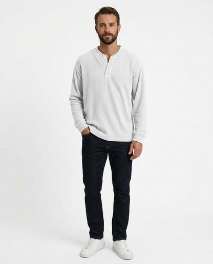 Cloppenburg Mode - Yugud | Gerippt Langärmlig Shirt Herren