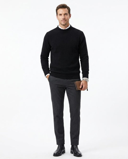 Cloppenburg Mode - Tetot | Hochgeschlossen Feingestrickt Pullover Herren