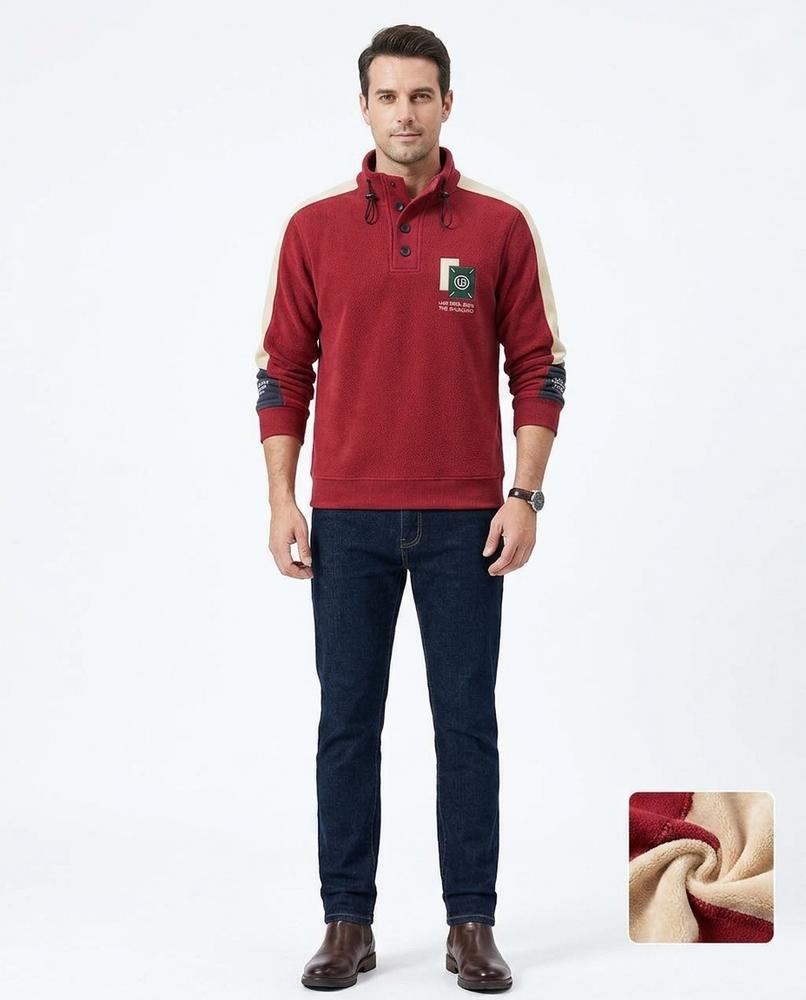 Cloppenburg Mode - Rosud | Gefütterter Geknöpfter Pullover Herren