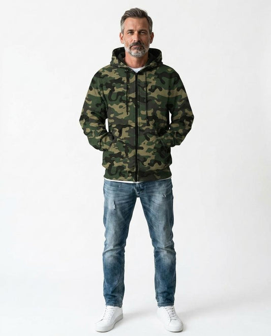 Cloppenburg Mode - Nokal | Gemusterter Langärmliger Hoodie Herren