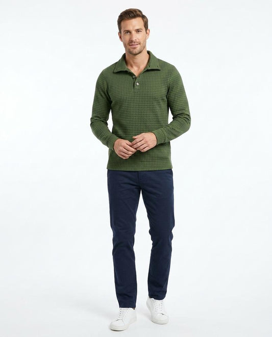 Cloppenburg Mode - Lagov | Strukturiert Geknöpft Pullover Herren