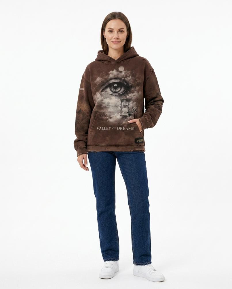 Cloppenburg Mode - Lokuk | Bedruckter Destrukturierter Hoodie Unisex