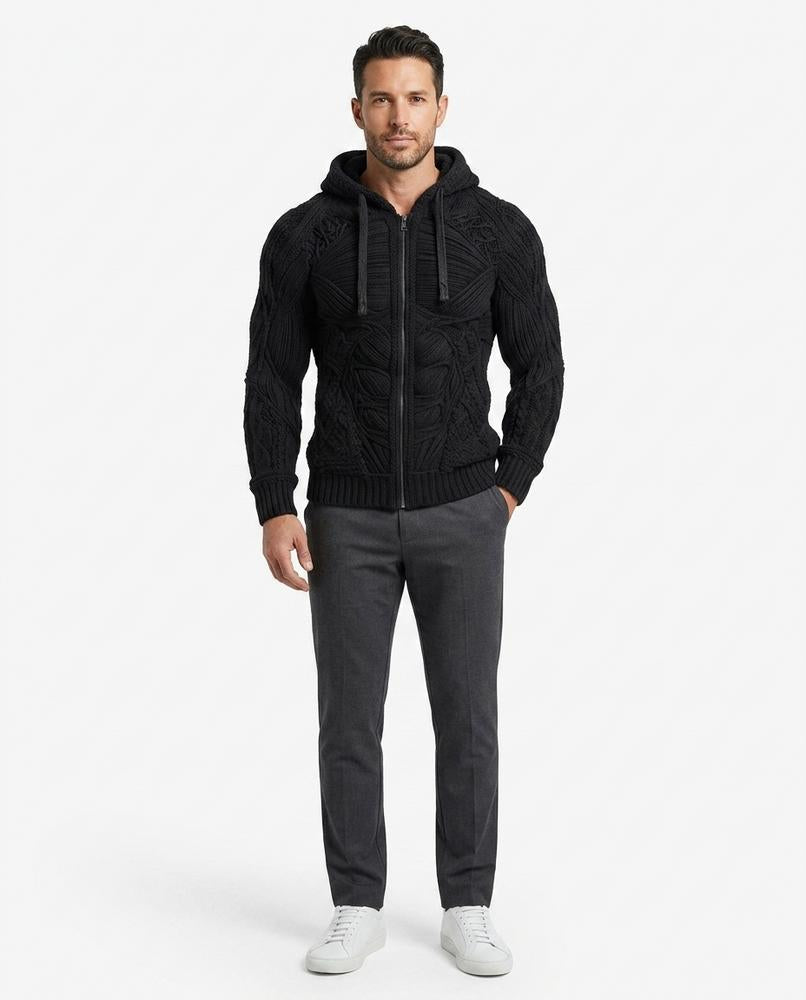 Cloppenburg Mode - Tamun | Strukturiert Körperbetont Hoodie Herren