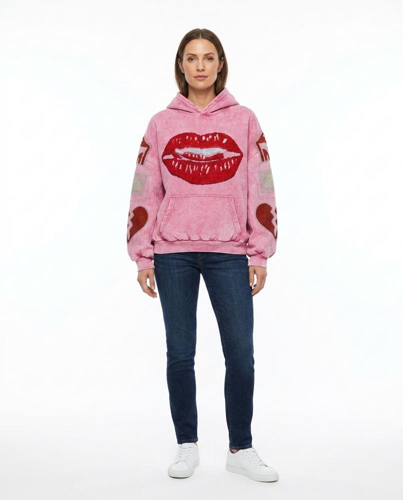 Cloppenburg Mode - Eusod | Applizierter Übergroßer Hoodie Unisex