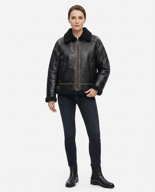 Cloppenburg Mode - Vugor | Gefütterte Lederimitat Jacke Herren
