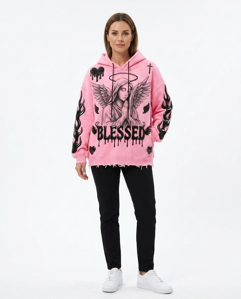 Cloppenburg Mode - Zarak | Bedruckter Oversize Hoodie Unisex