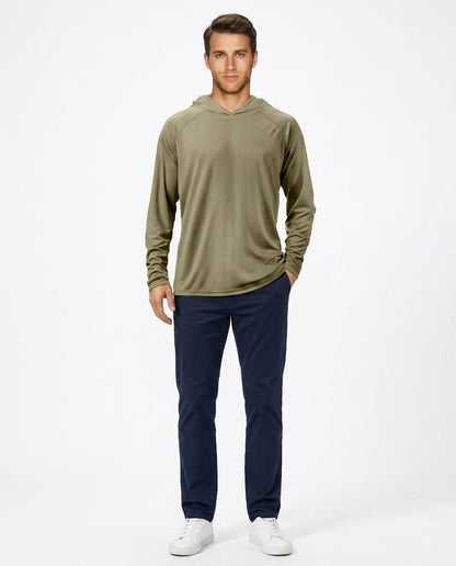Cloppenburg Mode - Nabid | Langärmliger Jersey Hoodie Herren