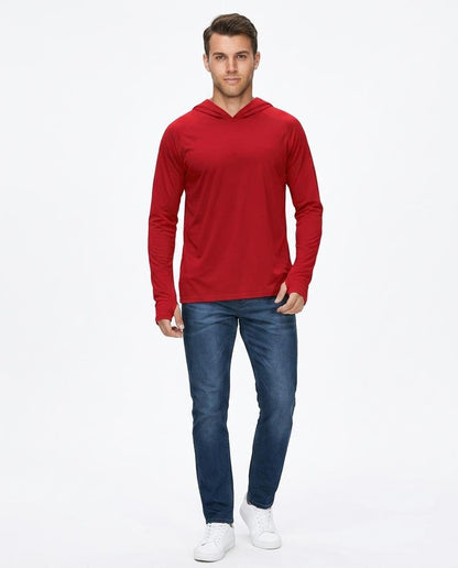 Cloppenburg Mode - Nabid | Langärmliger Jersey Hoodie Herren
