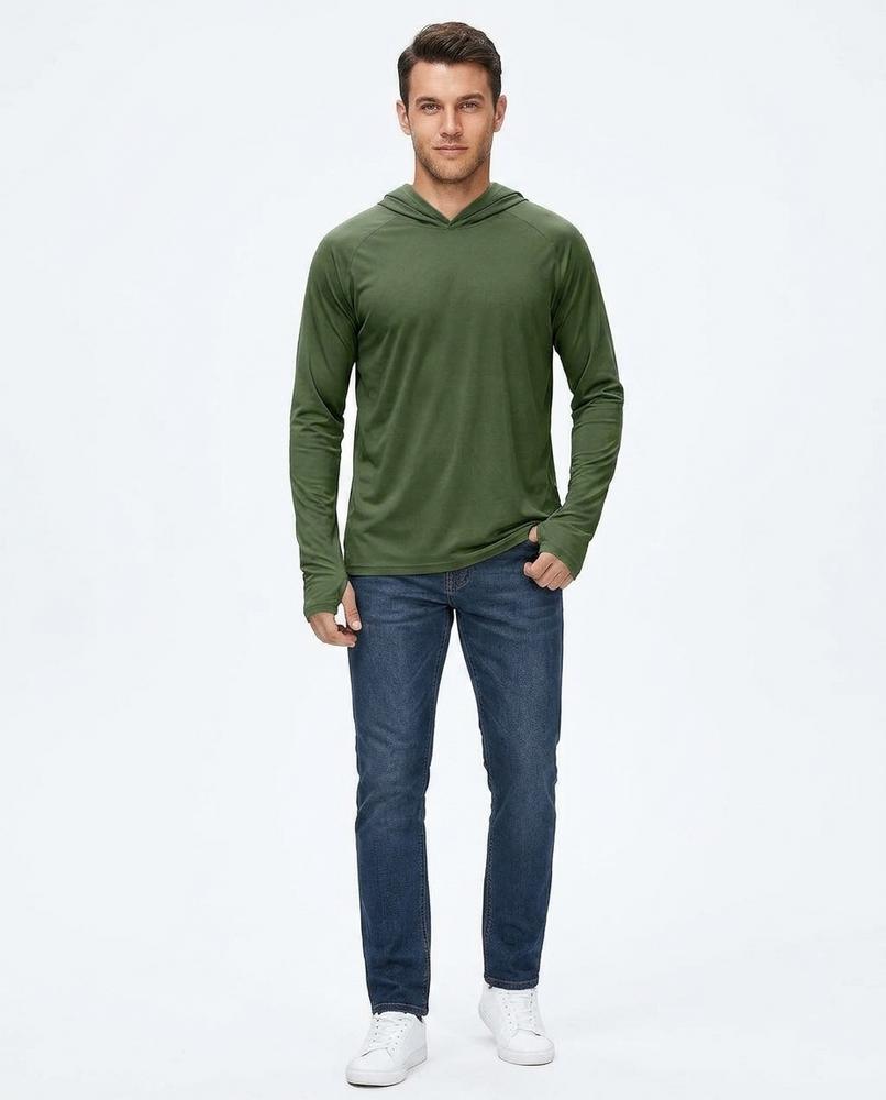 Cloppenburg Mode - Nabid | Langärmliger Jersey Hoodie Herren