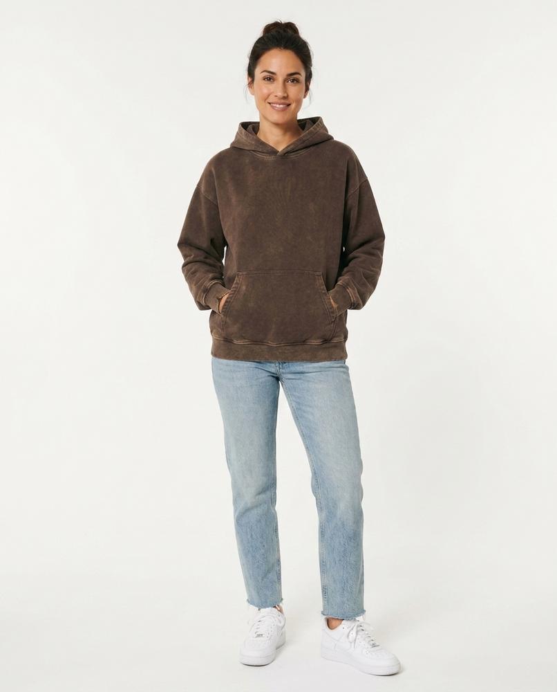 Cloppenburg Mode - Kamek | Gewaschener Weitgeschnittener Hoodie Unisex