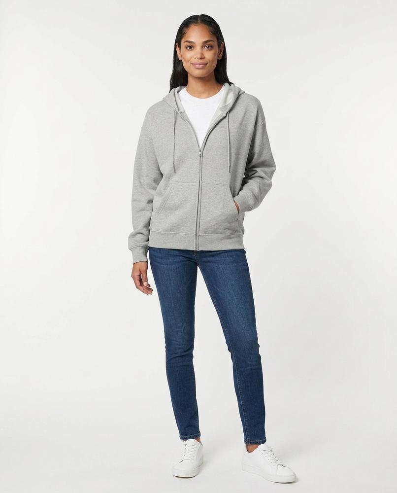 Cloppenburg Mode - Tedan | Gezipter Unifarbener Hoodie Herren