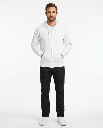 Cloppenburg Mode - Tedan | Gezipter Unifarbener Hoodie Herren