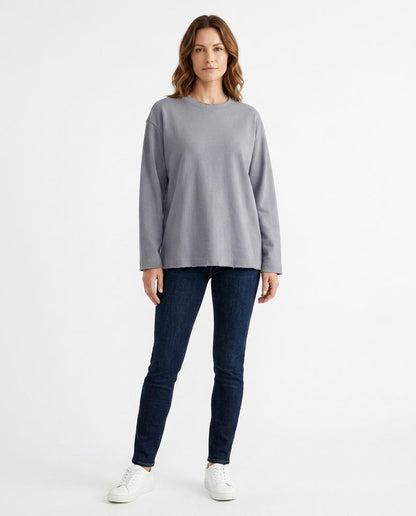 Cloppenburg Mode - Lufod | Langärmliges Offenkantiges Shirt Unisex