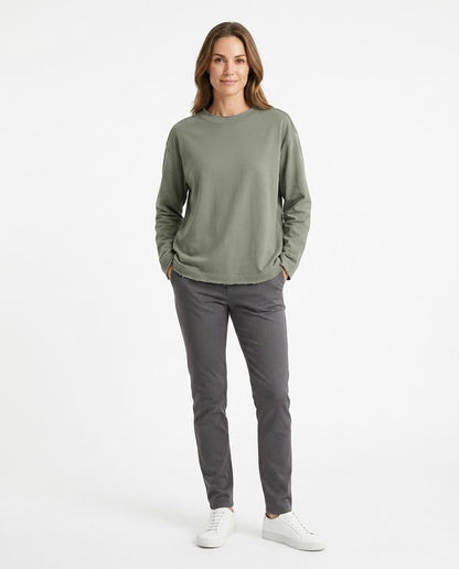 Cloppenburg Mode - Lufod | Langärmliges Offenkantiges Shirt Unisex