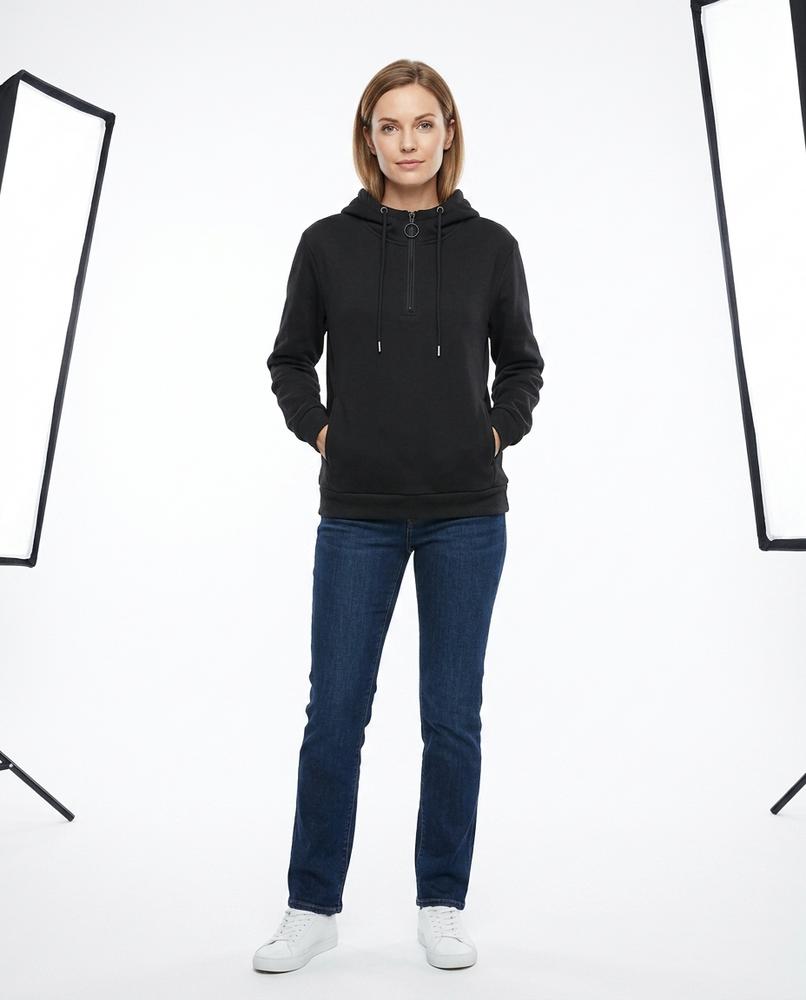 Cloppenburg Mode - Cates | Halbreißverschluss Sweatstoff Hoodie Unisex
