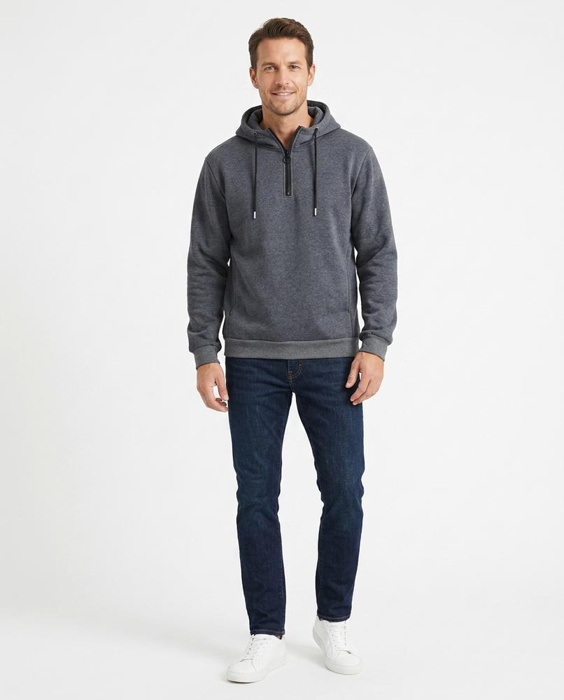 Cloppenburg Mode - Cates | Halbreißverschluss Sweatstoff Hoodie Unisex