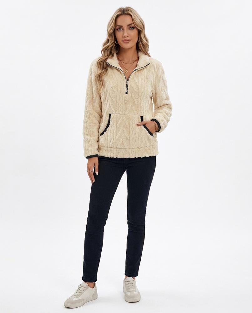 Cloppenburg Mode - Tedes | Plüschig Mit-Reißverschluss Pullover Damen