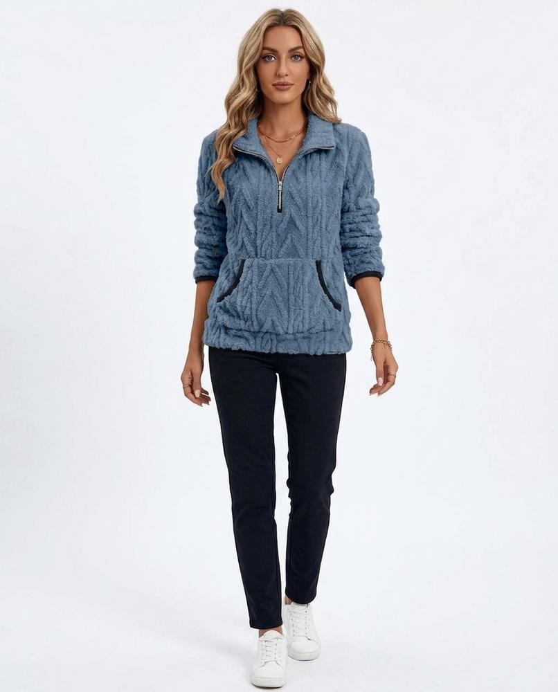 Cloppenburg Mode - Tedes | Plüschig Mit-Reißverschluss Pullover Damen
