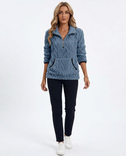 Cloppenburg Mode - Tedes | Plüschig Mit-Reißverschluss Pullover Damen