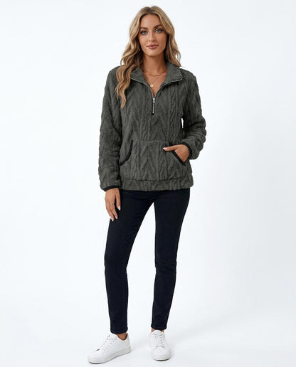 Cloppenburg Mode - Tedes | Plüschig Mit-Reißverschluss Pullover Damen