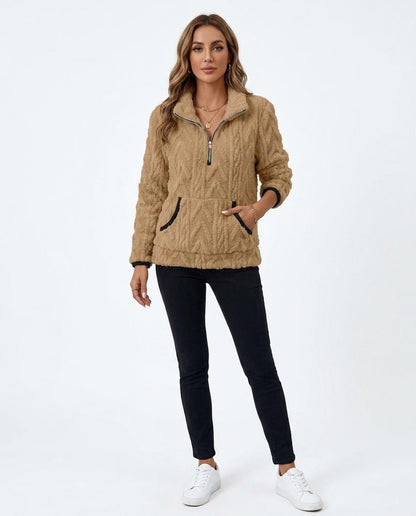 Cloppenburg Mode - Tedes | Plüschig Mit-Reißverschluss Pullover Damen