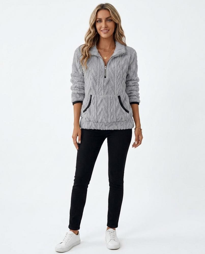 Cloppenburg Mode - Tedes | Plüschig Mit-Reißverschluss Pullover Damen