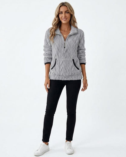 Cloppenburg Mode - Tedes | Plüschig Mit-Reißverschluss Pullover Damen