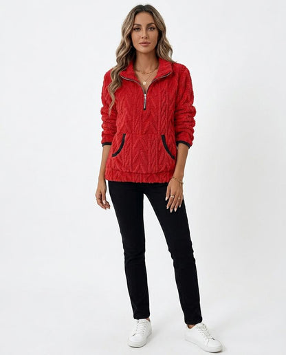 Cloppenburg Mode - Tedes | Plüschig Mit-Reißverschluss Pullover Damen