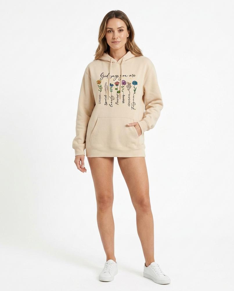 Cloppenburg Mode - Rumal | Bedruckter Baumwoll Hoodie Damen