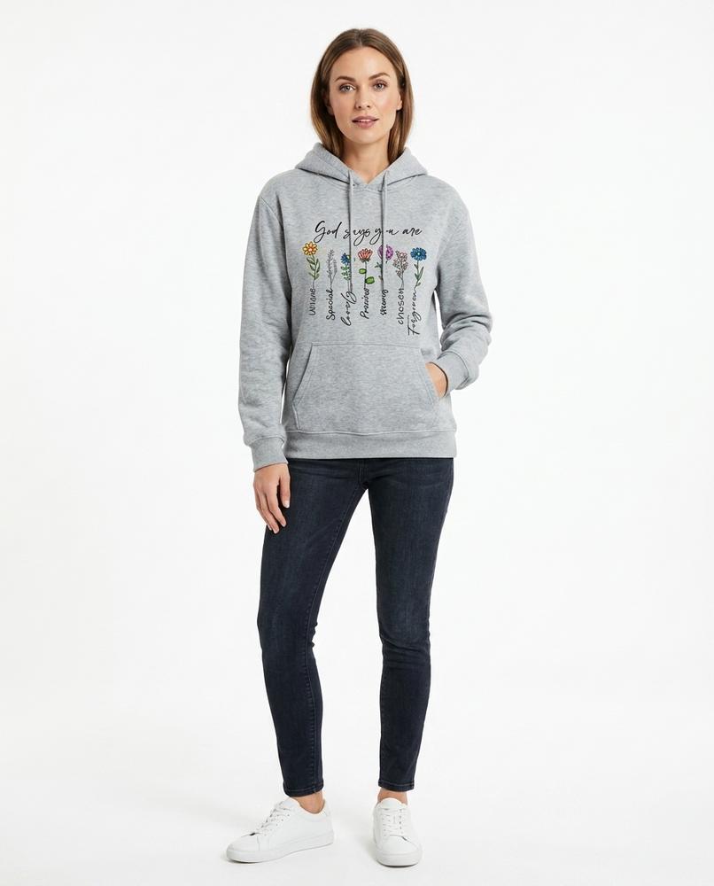 Cloppenburg Mode - Rumal | Bedruckter Baumwoll Hoodie Damen