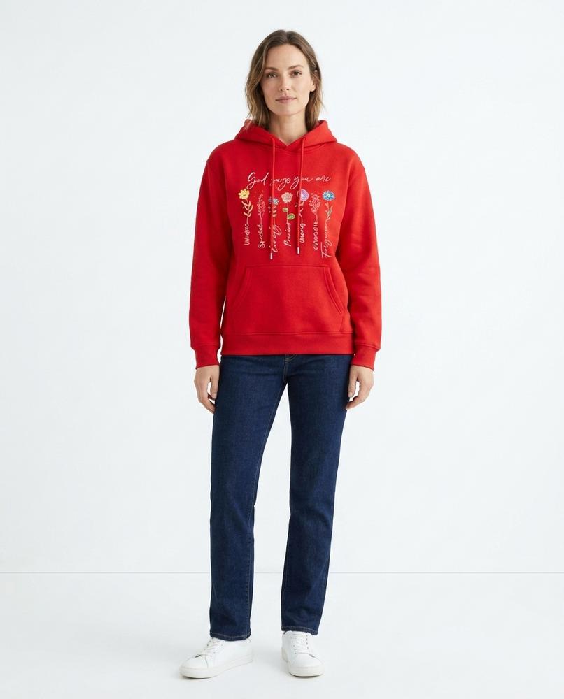 Cloppenburg Mode - Rumal | Bedruckter Baumwoll Hoodie Damen