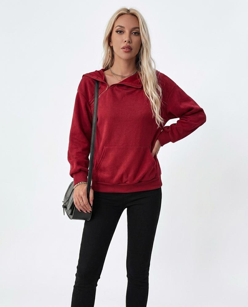Cloppenburg Mode - Lihul | Asymmetrisch Langärmlig Hoodie Damen