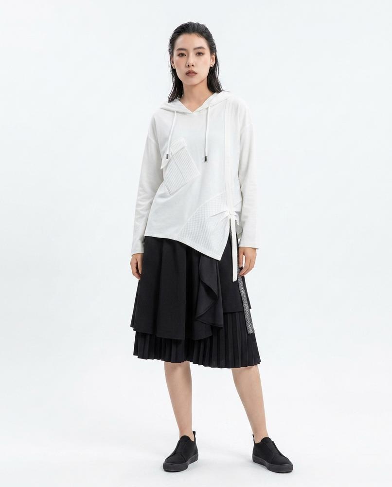 Cloppenburg Mode - Cokot | Asymmetrisch Strukturiert Hoodie Damen