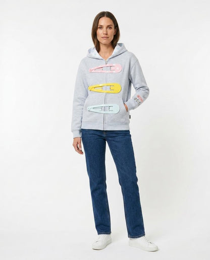 Cloppenburg Mode - Nuziv | Bedruckter Bestickter Hoodie Unisex