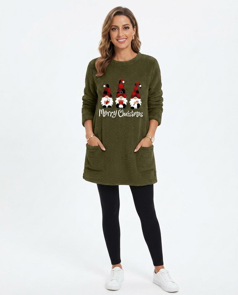 Cloppenburg Mode - Zegut | Plüschig Bedruckt Sweatshirt Damen