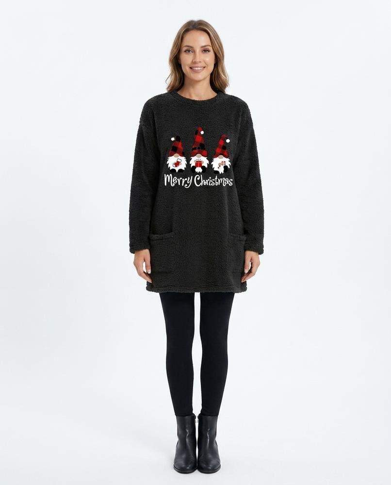 Cloppenburg Mode - Zegut | Plüschig Bedruckt Sweatshirt Damen