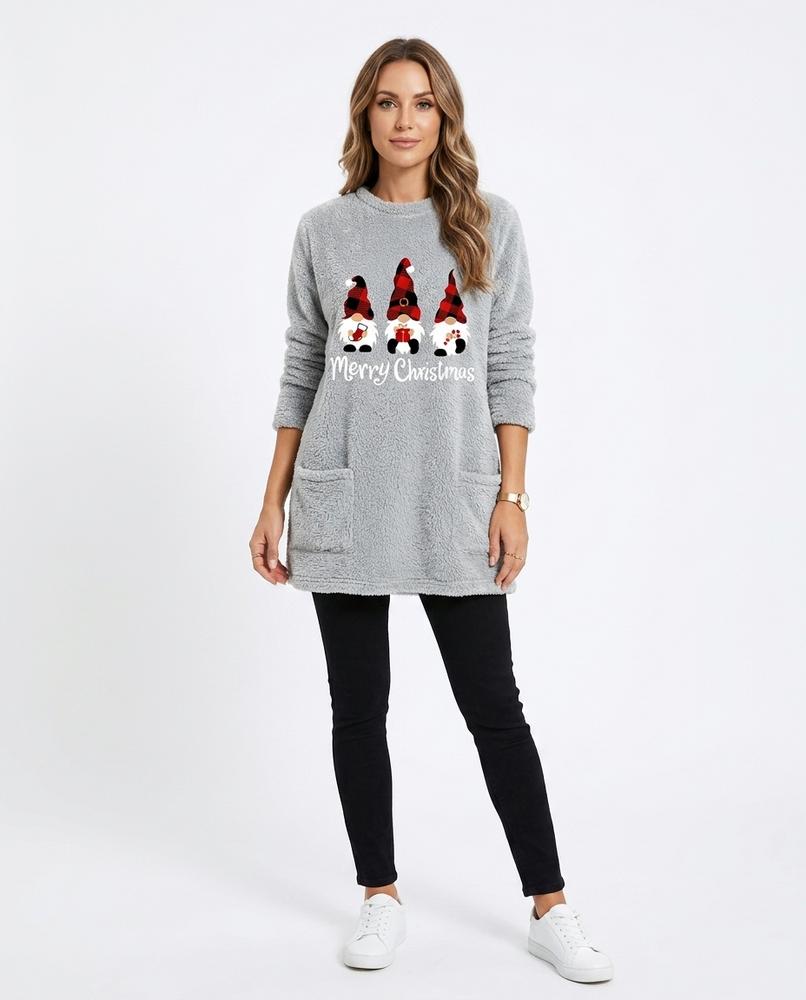 Cloppenburg Mode - Zegut | Plüschig Bedruckt Sweatshirt Damen