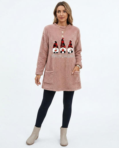 Cloppenburg Mode - Zegut | Plüschig Bedruckt Sweatshirt Damen