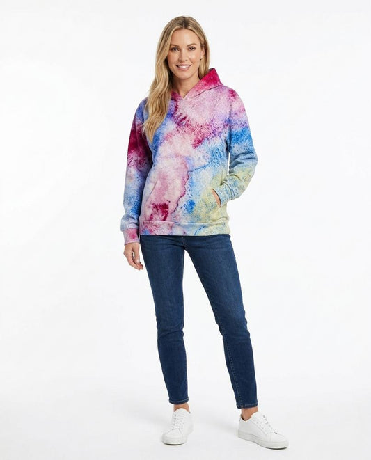 Cloppenburg Mode - Aafad | Mehrfarbig Langärmlig Hoodie Damen