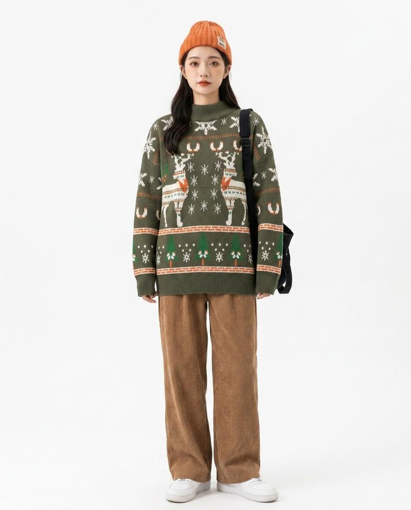 Cloppenburg Mode - Muber | Weitgeschnittener Gemusterter Pullover Damen