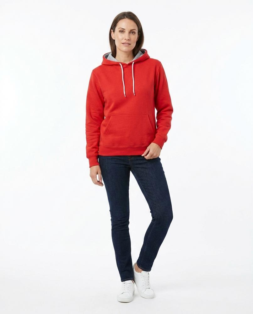 Cloppenburg Mode - Vogel | Kontrastfarbener Baumwoll Hoodie Unisex